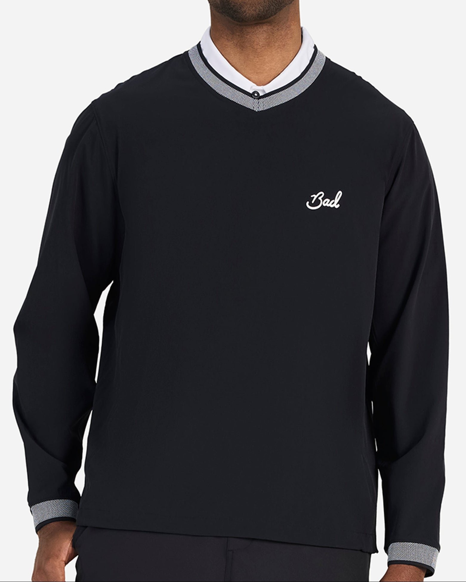 Kinetic Wind Pullover - Black-Bad Elements - Bad Birdie