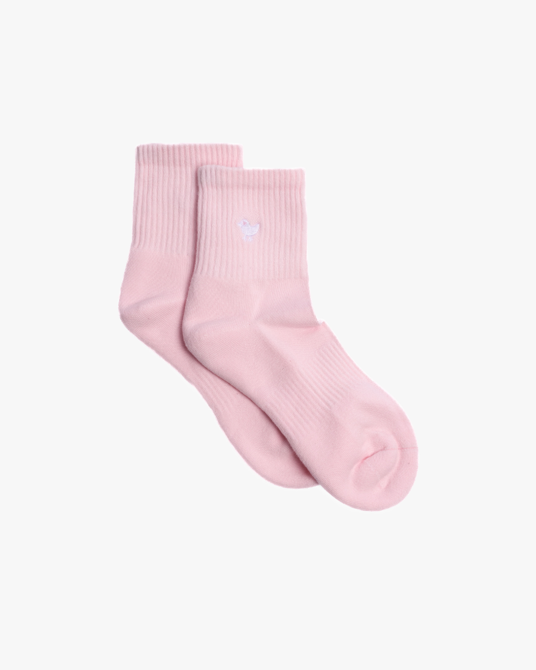 Mid Crew Birdie Sock - Frosty Petal